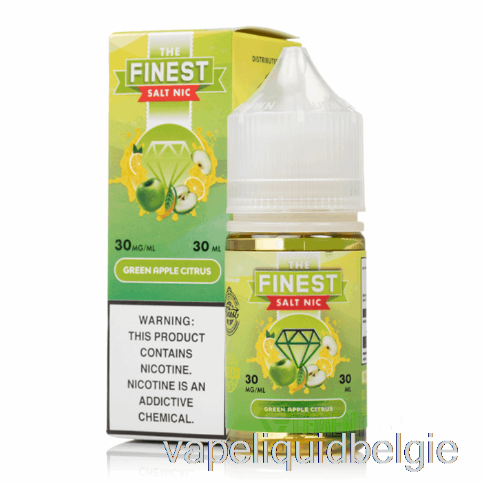 Vape Vloeibare Groene Appel Citrus - De Beste Snoepeditie Zout Nic - 30ml 30mg